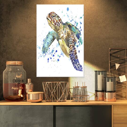 Designart - Blue Sea Turtle